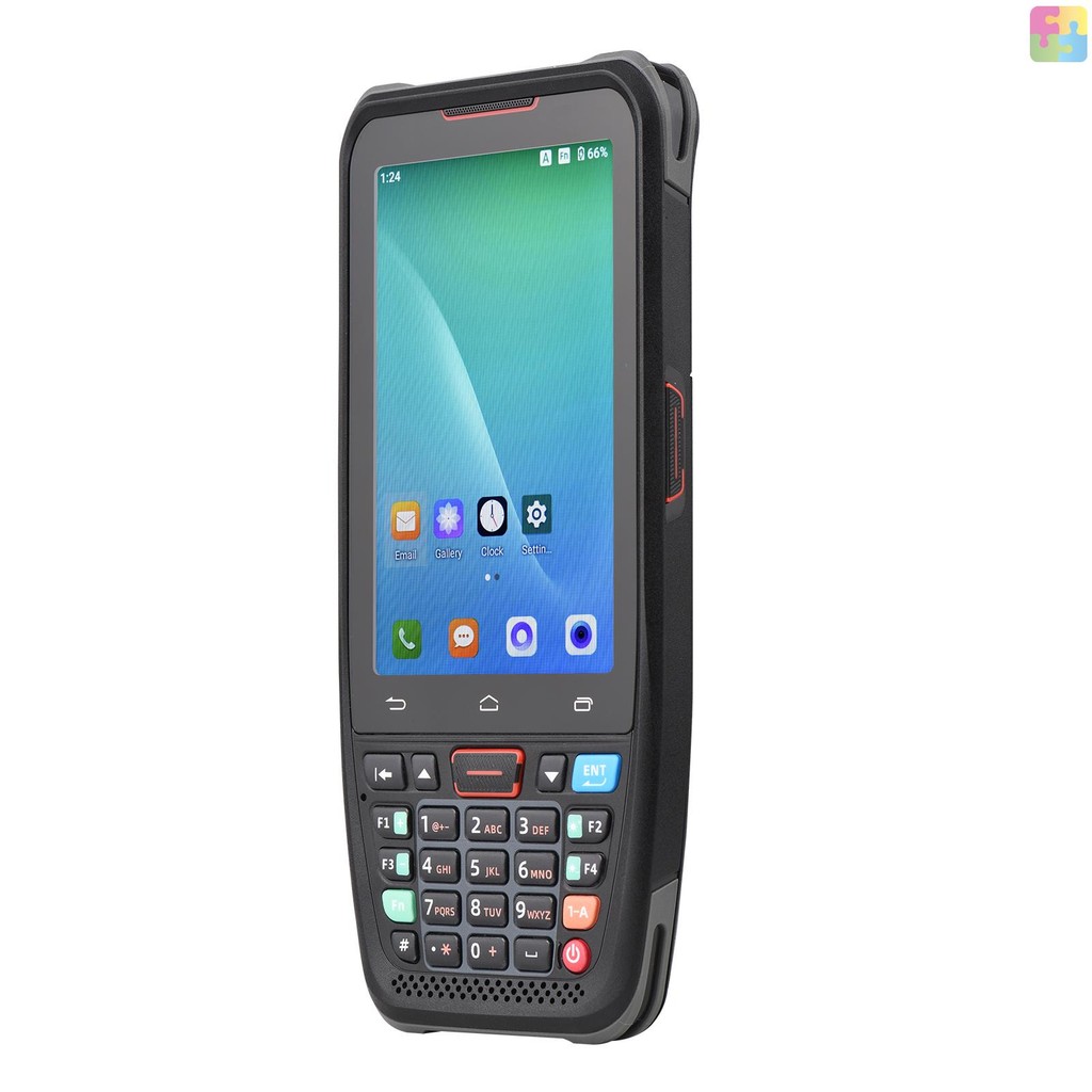 Terminal 1d/2d/qr Scanner นิ้วซูเปอร์มาร์เก็ตร้านอาหาร Android 10.0 Pda Scanner สนับสนุน Wifi 10.0 P