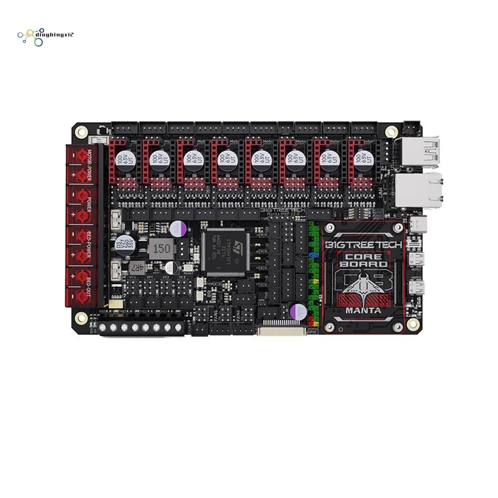 Manta M8P V2.0 เมนบอร์ด STM32H723ZE 32bit สําหรับ Klipper สําหรับ V0 3D เครื่องพิมพ์ควบคุม Board