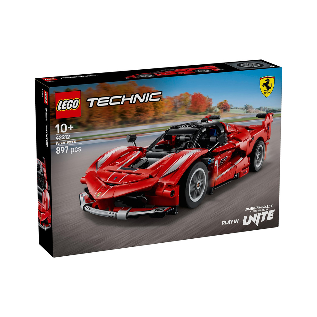 LEGO 42212 Technic Ferrari FXX K Building Toy Set (897 ชิ้น)