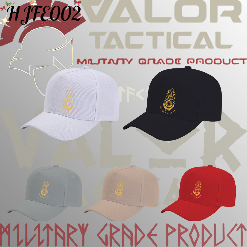 Valor PX - Tuentham Tactical อัลบั้มเพลง พิมพ์ลายโลโก้ ผ้าหนา กันแดด กันลม หมวก Outdoor hat#08