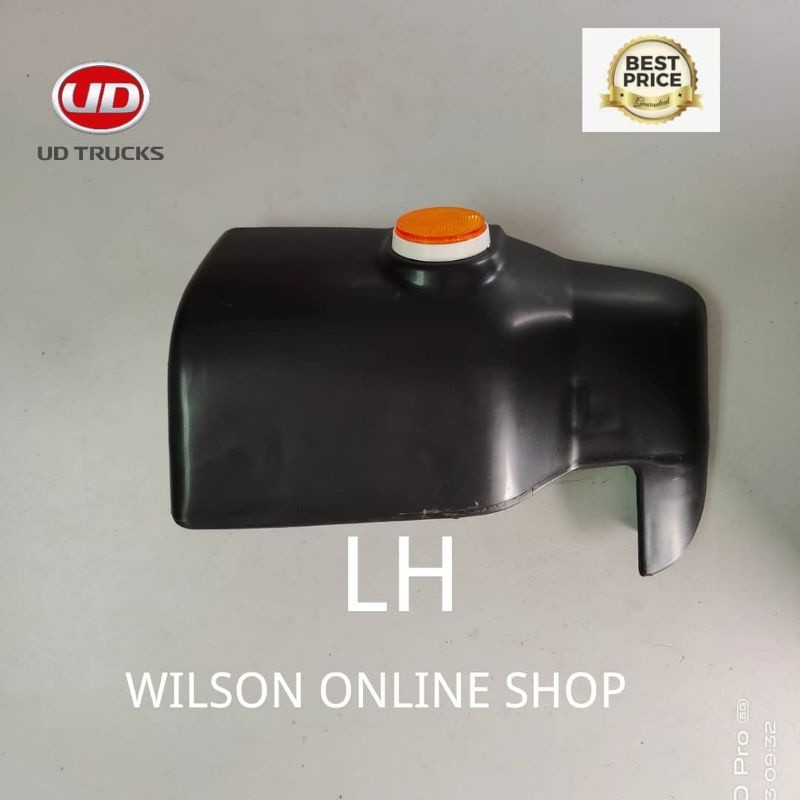 Nissan UD Truck Yu41 T5,NU41 กันชนข้างพร้อมตัวสะท้อนแสง(LH/Kiri)(RH/Kanan)