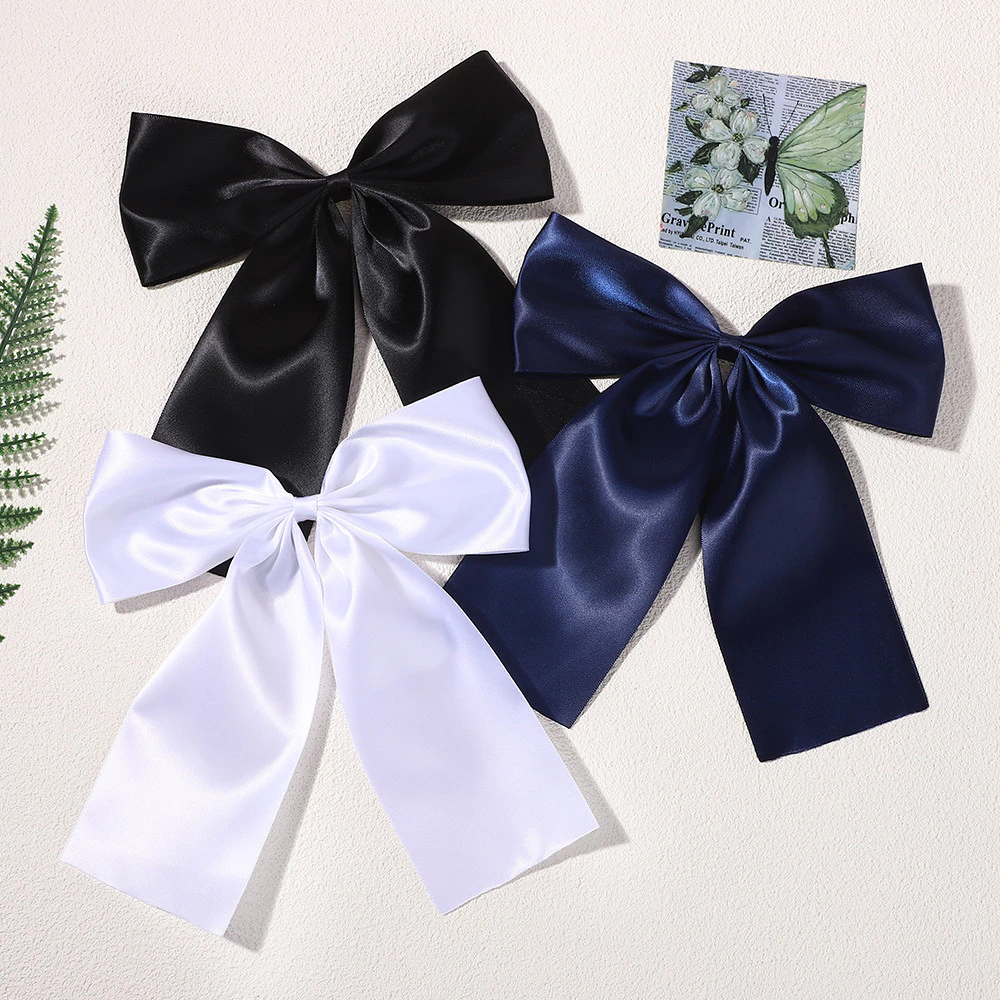 1pc สาวสไตล์บัลเล่ต์โบว์ผูกผมยาวริบบิ้นกิ๊บสาวหวานครึ่งผูกผม Headwear แฟชั่นแฟชั่นเครื่องประดับผม