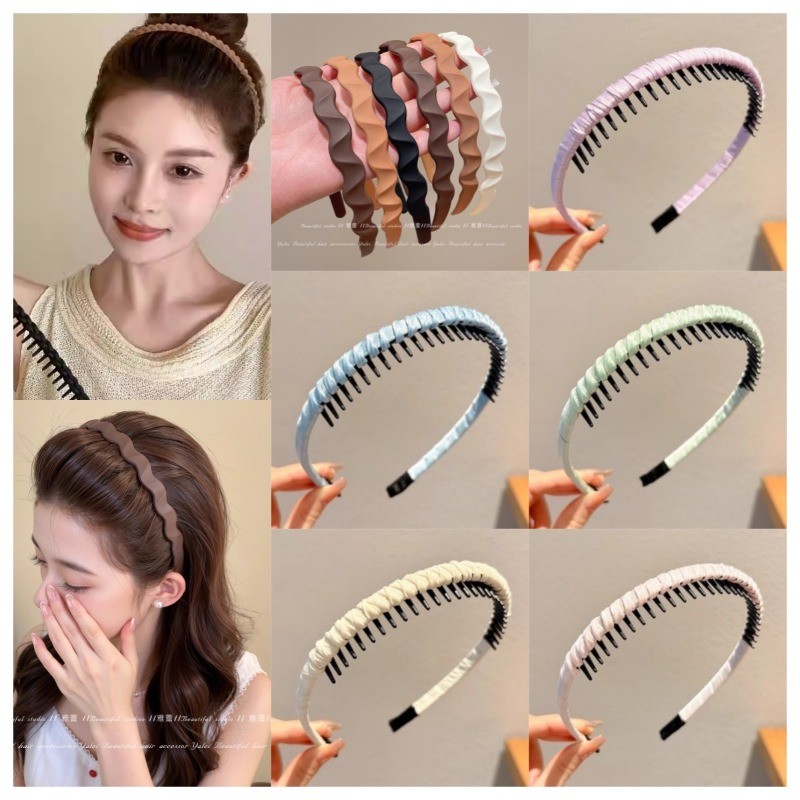 ที่คาดผม multifunction ตามเทรนด์เกาหลี เครื่องประดับผมแบบใหม่