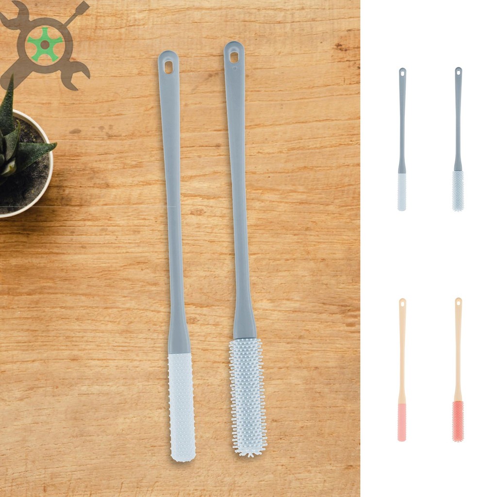 Toe Gap แปรงทําความสะอาดแบบพกพาด้ามยาวแปรงเท้ายางนุ่มขัดเท้าสําหรับ Home Travel SHOPCYC6214