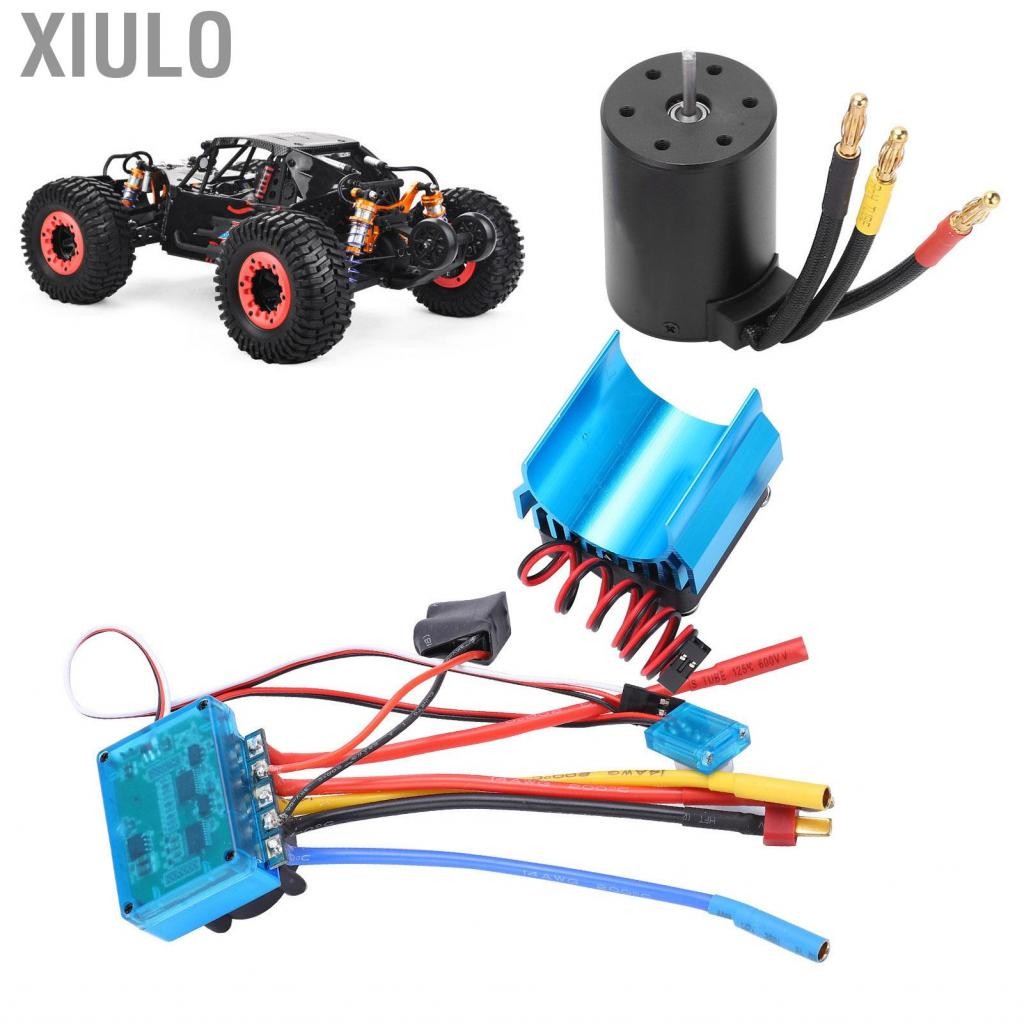 Xiulo RC brushless motor set3650 80A ESC SINK SINT SETRC 3650 SET 2300KV 4 POLES คอมโบ 1/10