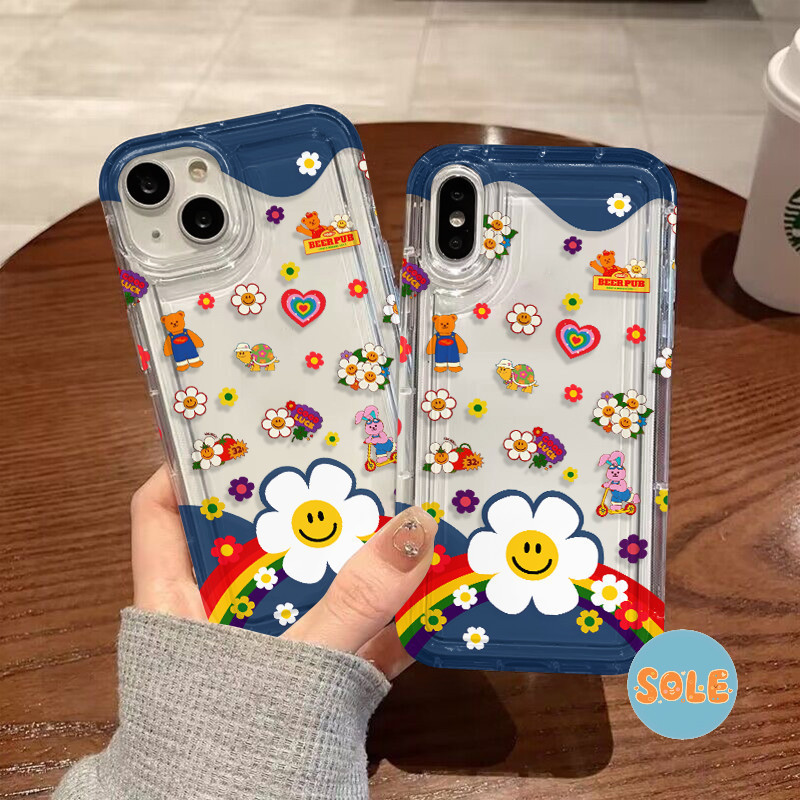 🥕Sole🥕เคสโทรศัพท์ แบบนิ่ม สำหรับรุ่น 15 15PRO 14 13 13PRO 13PROMAX 12 Pro Max 11 8plus 7plus  XR X XS Max SE 11Pro