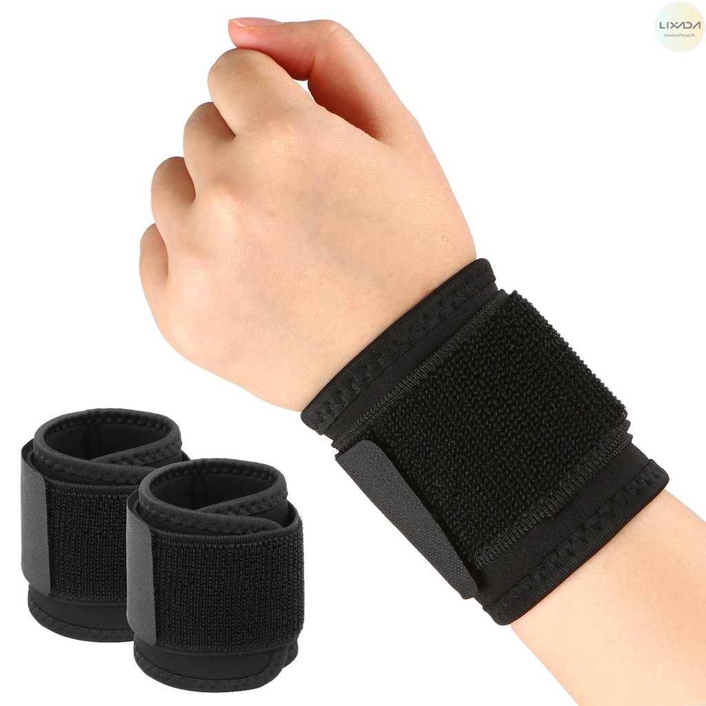 LIXADA สนับสนุนข้อมือแบบปรับได้ ลดอาการปวดข้อมือ เหมาะสำหรับฟิตเนสและการทำงานในสำนักงาน ใช้ได้ทั้งข้างขวาและข้างซ้าย – โปรปัง