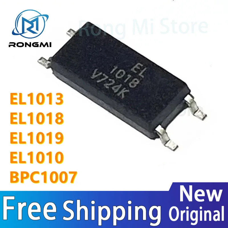 1-5 ชิ้น EL1013 EL1018 EL1019 BPC1007 EL1010 SOP-4 ชิป Optocoupler