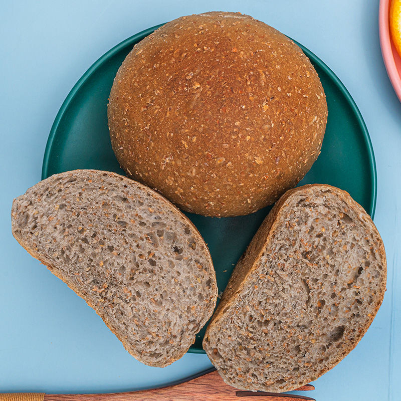 黑麦全麦面包欧包脂肪低脂整箱代早餐食品宿舍速食食品Rye, whole wheat bread, European bread, fat, low-fat whole box replacement2