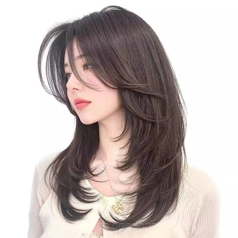 วิกผมสุทธิแบบปุยเปลี่ยนหัวสูง ไม่มีรอยต่อ เต็มหมวก เพื่อเพิ่มปริมาณผมและเปลี่ยนลุค - รูปที่ 5