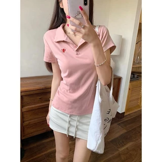 MOSESQUEEN เสื้อยืดคอโปโลแขนสั้น ออกแบบเรียบหรู สวมใส่ง่ายทุกโอกาส ใหม่ล่าสุดสำหรับฤดูร้อนปี 2025#63179