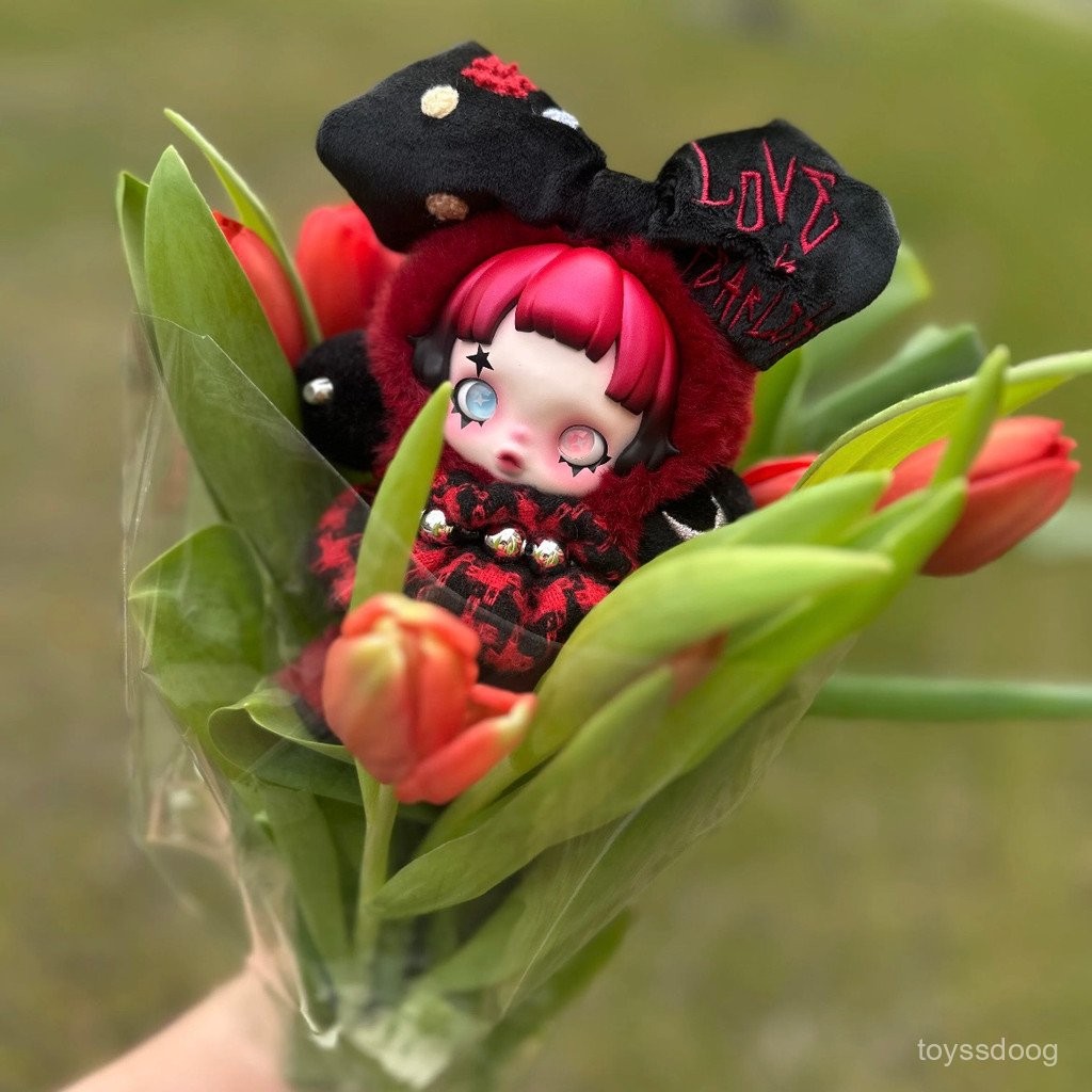 copy POPMART sp SKULLPANDA Europe Limited SP Vinyl Plush Keychain Plush-6kHz FBN9