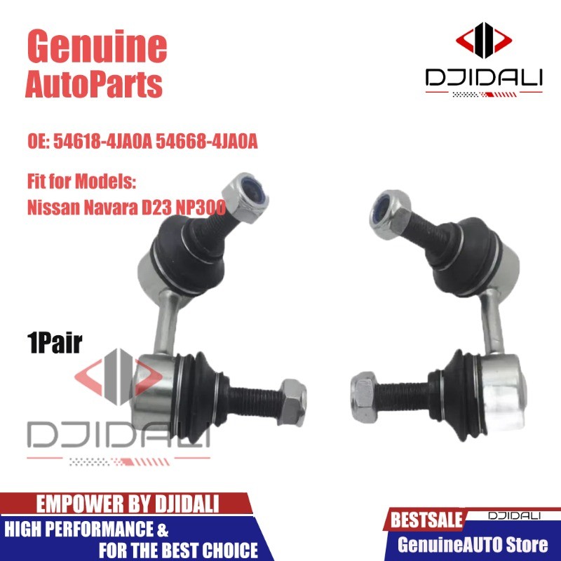 2 ชิ้นด้านหน้า Stabilizer Link สําหรับของแท้ Nissan Navara D23 NP300 54618-4JA0A 54668-4JA0A