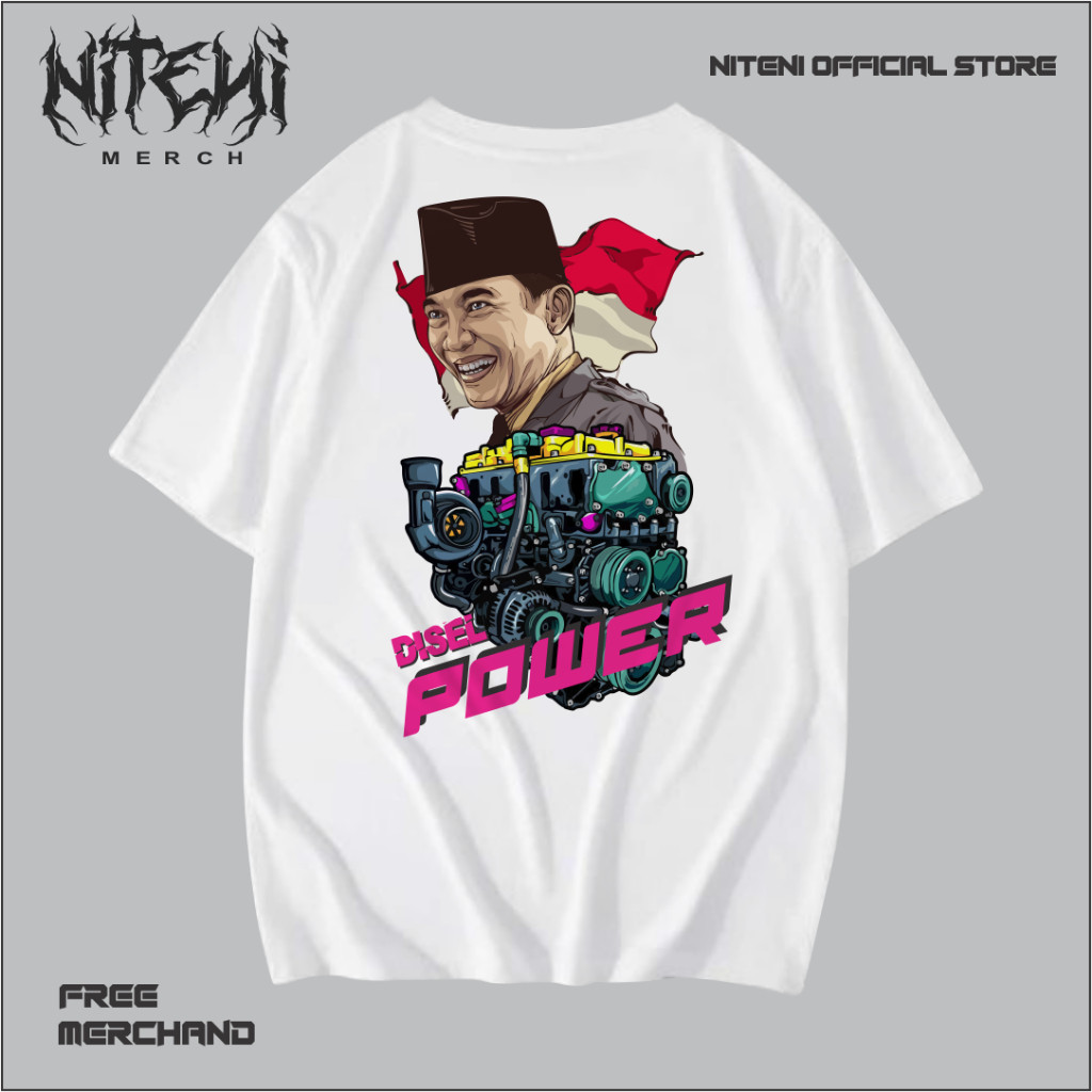 DIESEL TURBO TSHIRT CUMI CUMI DIESEL POWER Diesel Racing เสื้อยืด Gank Soecano Happy Smoke ดีเซล Dis