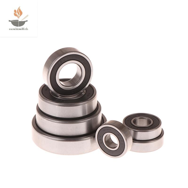 THSUN 2PCS 6000RS 6001RS 6002RS 6003RS 6004RS 6005RS แบริ่งบอลร่องลึก 6000 6001 6002 6003 6004 6005 