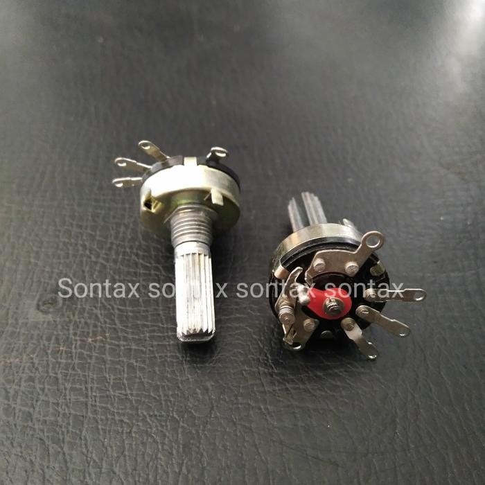 (READ DESCRIPTION!!) Potentiometer potentiometer หม้อ b500k b 500k 500k สวิตช์เปิดสวิตช์ปิด