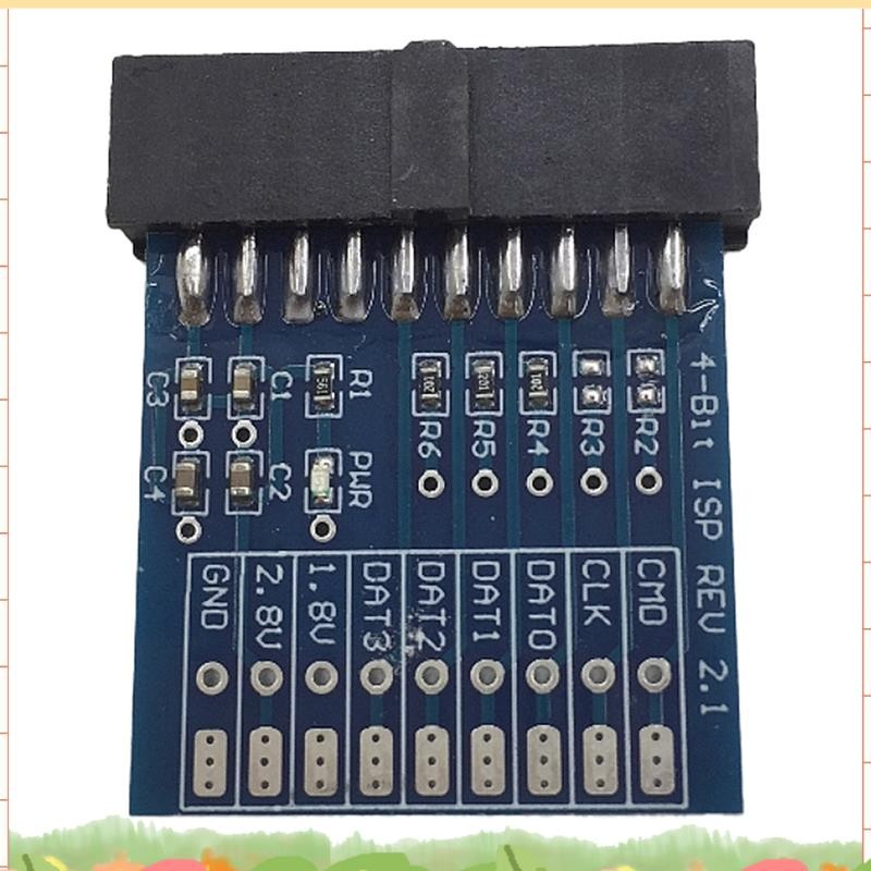 อะแดปเตอร์ใหม่ JTAG , ISP 4-BIT ISP REV 2.1 สําหรับ Easy Jtag Plus Box / เครื่องมือ ESAYJTAG