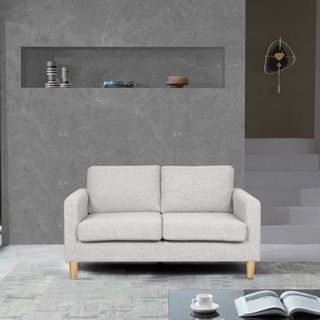 Looms โซฟา 2 ที่นั่ง รุ่น Crazy สีครีม (118x80x78 ซม.)  แบรน…