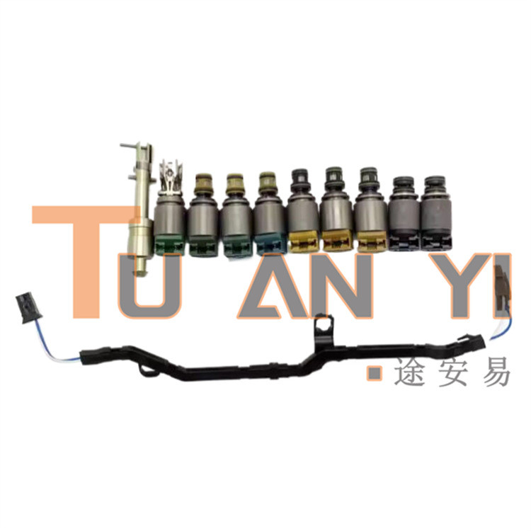 ZF6HP19 6HP26 ชุดวาล์วโซลินอยด์เกียร์ สายรัดสายไฟ 9 วาล์ว 1068298043เหมาะสําหรับ บีเอ็มดับเบิลยู