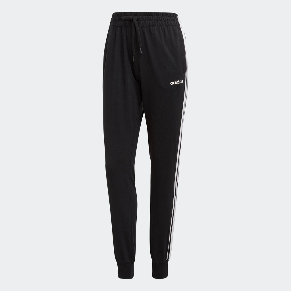 adidas ไลฟ์สไตล์ กางเกงแถบ 3-Stripes Essentials ผู้หญิง สีดำ DP2377