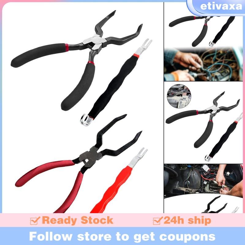 [Etivaxa] คีมตัดการเชื่อมต่อไฟฟ้าสําหรับการใช้สายเครื่องมือซ่อมแซมที่ใช้งานได้จริงสําหรับโรงงานคนงาน