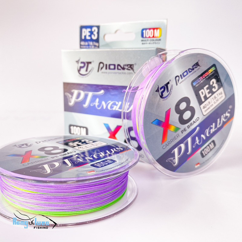 สาย PE Pioneer PT Angler X8 100M ราคาสง่