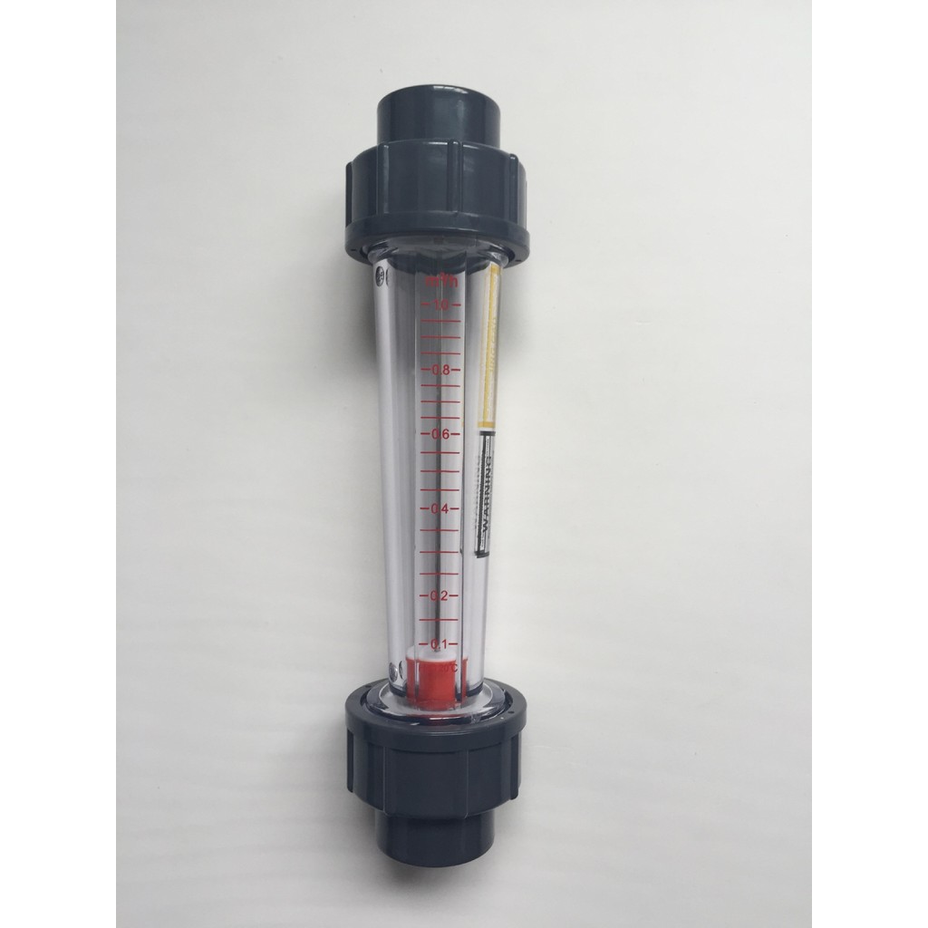 LZS-25D DN25 หลอดพลาสติกโรตารีหลอดพลาสติกลอยกาวกาวซ็อกเก็ตอินเทอร์เฟซ Flowmeter