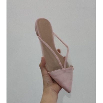 รองเท้าแตะผู้หญิง ZARA pointy mesh ไม่มีกล่อง (36-40)
