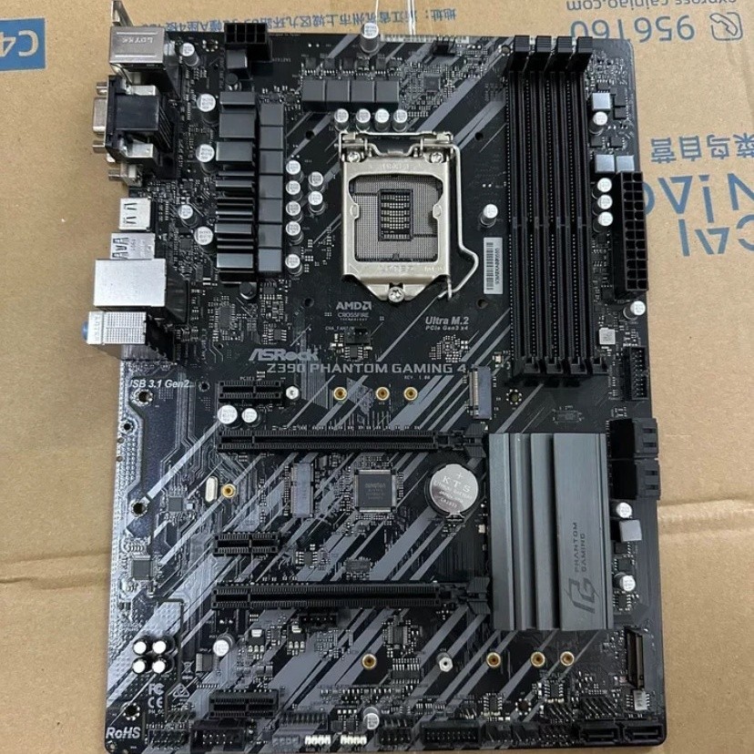 ASROCK/ASROCK Technology Z390 Phantom Gaming 4 Phantom Gaming ATX เมนบอร์ดรุ่นที่ 9