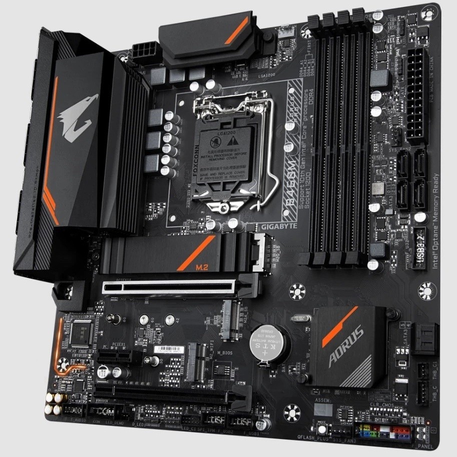 เมนบอร์ด Gigabyte B460M AORUS PRO1200 รองรับ i5 10600i7 10700i9 10900KFcpu