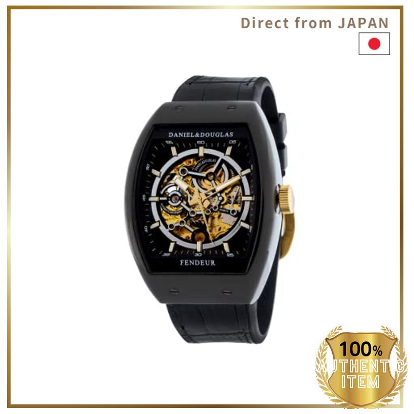 DANIEL&DOUGLAS DD8810 Men's Automatic and Manual Skeleton Watch DD8810-BB