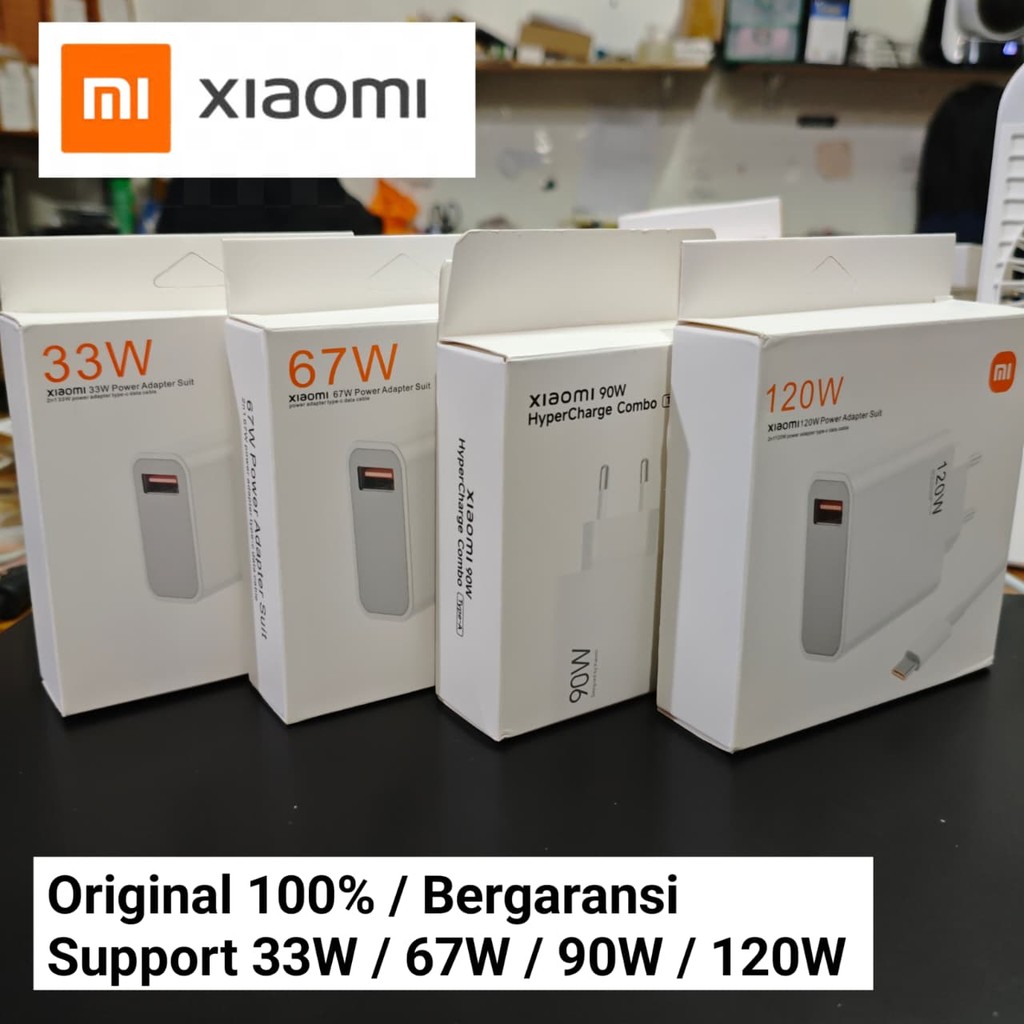 XIAOMI TYPE C CHARGER 33W / 67W / 90W / 120W ชาร์จเร็ว