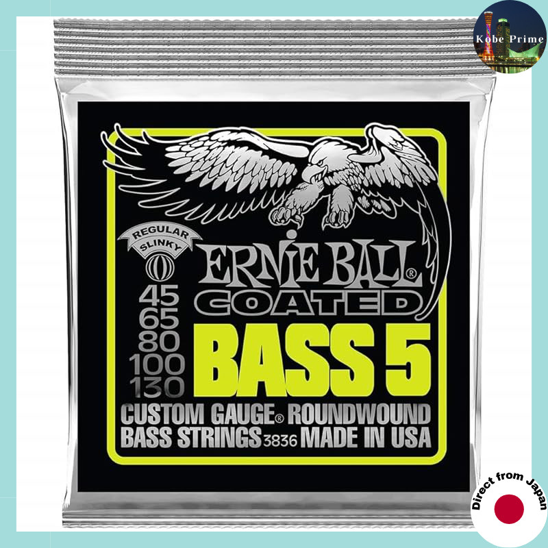 ERNIE BALL Coated Slinky Bass Strings Collection