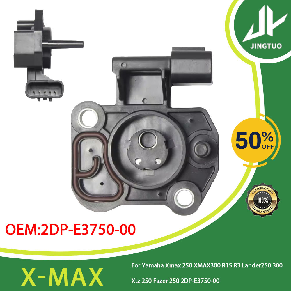 X-MAX คันเร่งรถจักรยานยนต์ TPS Sensor สําหรับ Yamaha Xmax 250 XMAX300 R15 R3 Lander250 300 Xtz 250 Fazer 250 2DP-E375-00