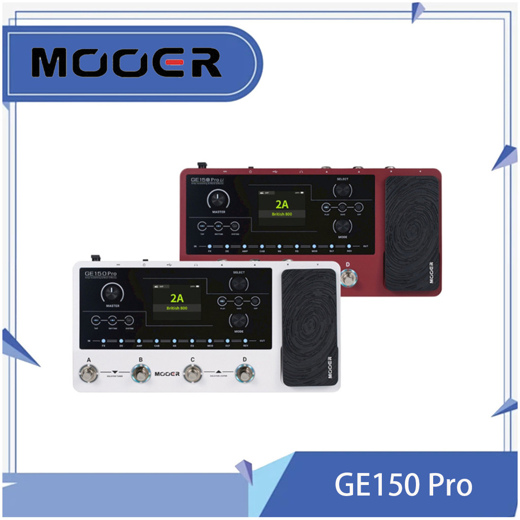 MOOER GE150 Pro/GE150 Pro Li กีตาร์ Multi Effects Amp