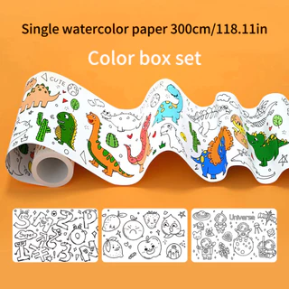 3 เมตรโปสเตอร์ระบายสียักษ์ ภาพระบายสี ยักษ์ กระดาษระบายสีแผ่นใหญ่ การออกกำลังกายความรู้สึกสี