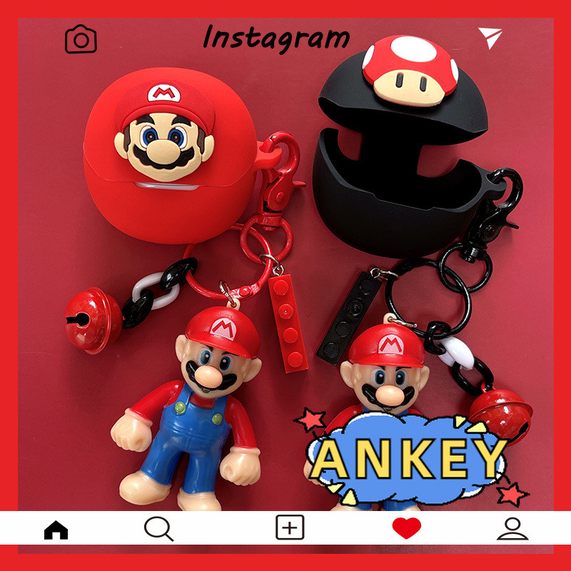 case for QCY AilyBuds Pro+ Protective Silicone Cute Cartoon Covers Wireless QCY MeloBuds Pro Earbuds