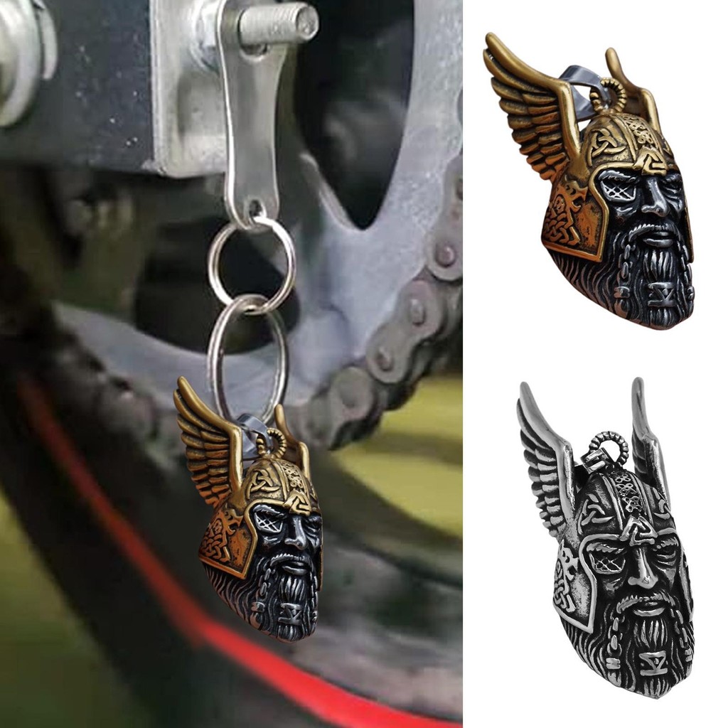 Biker Bells สําหรับรถจักรยานยนต์รถจักรยานยนต์ Bell Biker อุปกรณ์เสริมป้องกันจี้ความปลอดภัยอุปกรณ์เสร