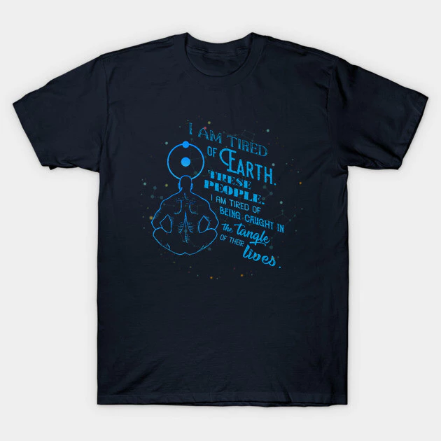 เสื้อยืด Vintage Dr. Manhattan Tired of Earth - รูปที่ 1