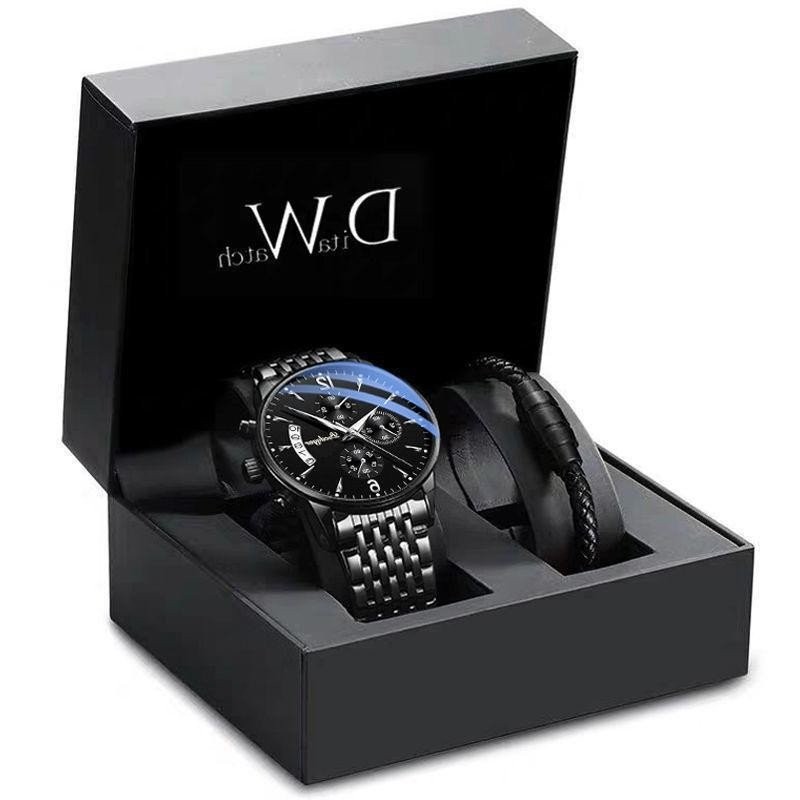 สวิสเดิมกันน้ําส่องสว่างผู้ชายนาฬิกาจักรกลนักเรียนเวอร์ชั่นเกาหลีอินเทรนด์กีฬาปฏิทินนาฬิกาสไตล์ใหม่8