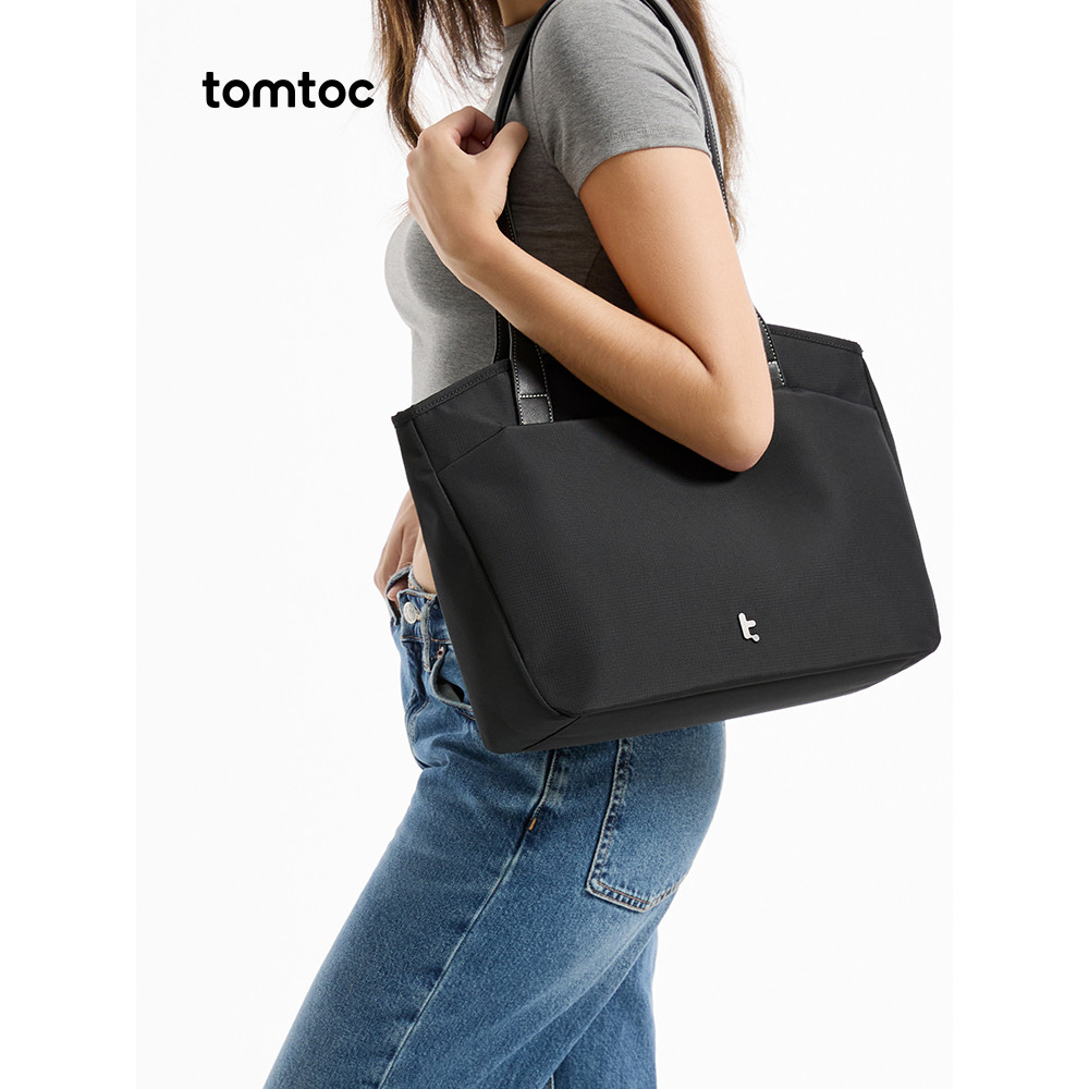 Tomtoc กระเป๋าคอมพิวเตอร์ T23 Tote สำหรับ MacBook การออกแบบ tote bag กว้างขวาง พกพาสะดวก