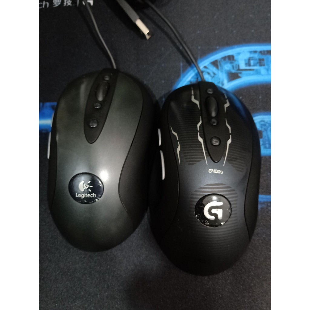 มือสอง Logitech Mouse G400Sg102 เมาส์เกมแบบมีสายรุ่นที่สอง เมาส์เกม Photoelectric/mx518 เมาส์