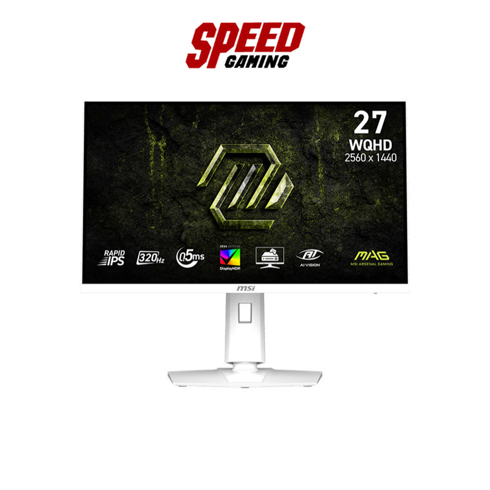 MSI MONITOR MAG (274QRFW) QD X32 | 27"IPS QHD 320Hz MONITOR(จอมอนิเตอร์) | By Speed Gaming