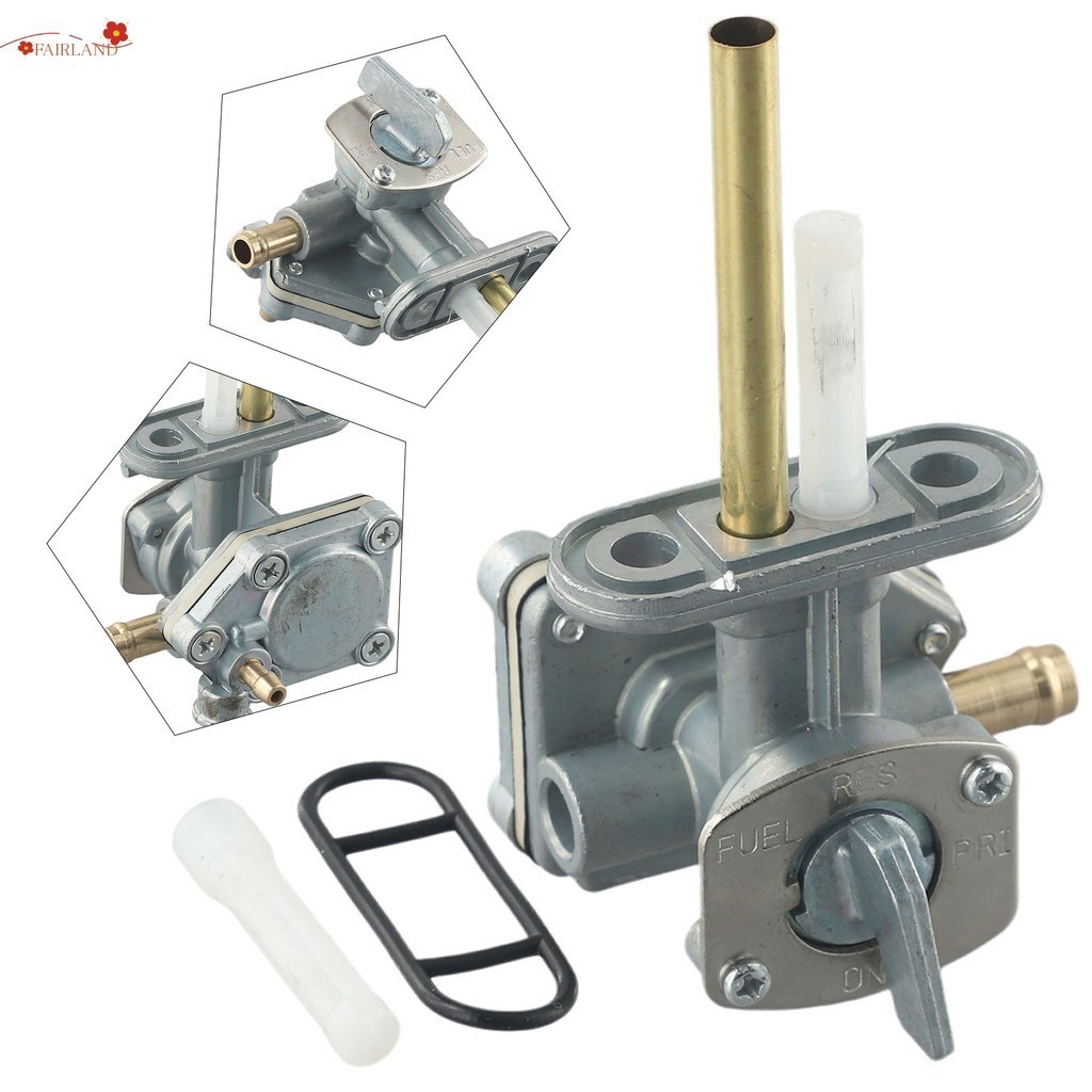 [FAIRLAND] Fuel Petcock สําหรับ Kawasaki EN500 Vulcan 500 LTD 1996-2009 ZR750 Zephyr 1991-206