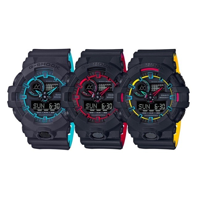 G-shock GA-700 รุ่นสายคู่ fS746 ใหม่ล่าสุด