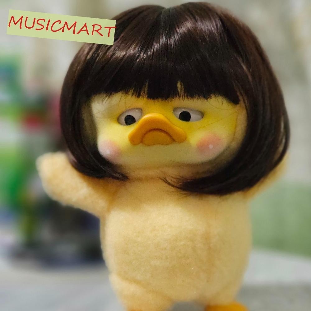 Musicmart Upsetduck ตุ๊กตาวิกผม, ทํางานดังนั้น Annoying หลากสี BJD วิกผมผม, วิกผม Handmade Annoying เป็ด Sad เป็ด BJD SD ตุ๊กตาผมตุ๊กตา BJD