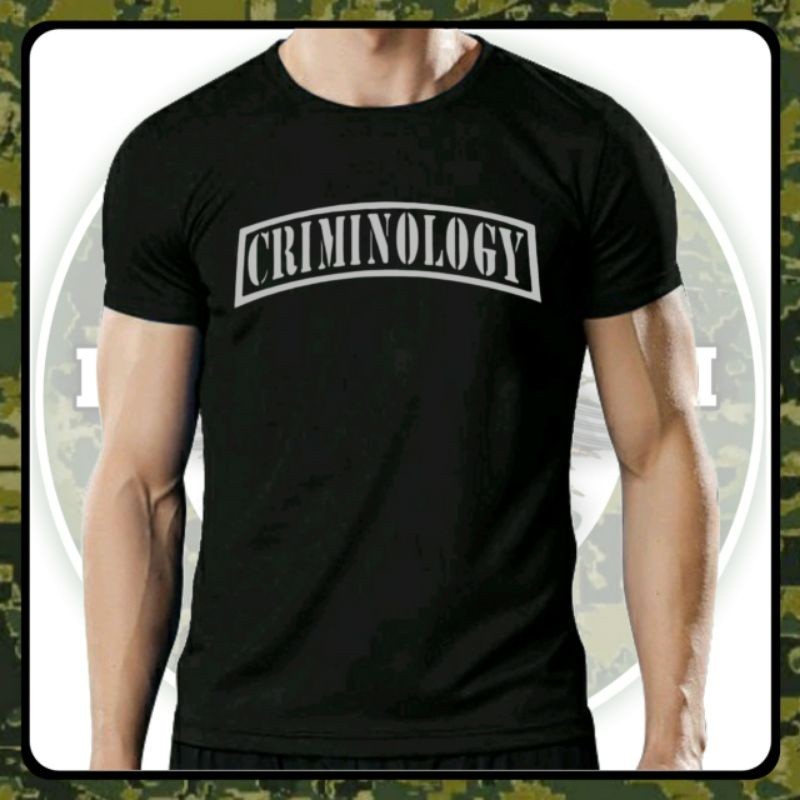 CRIMINOLOGY ACTIVE DRY SHIRT FOR MEN & WOMEN