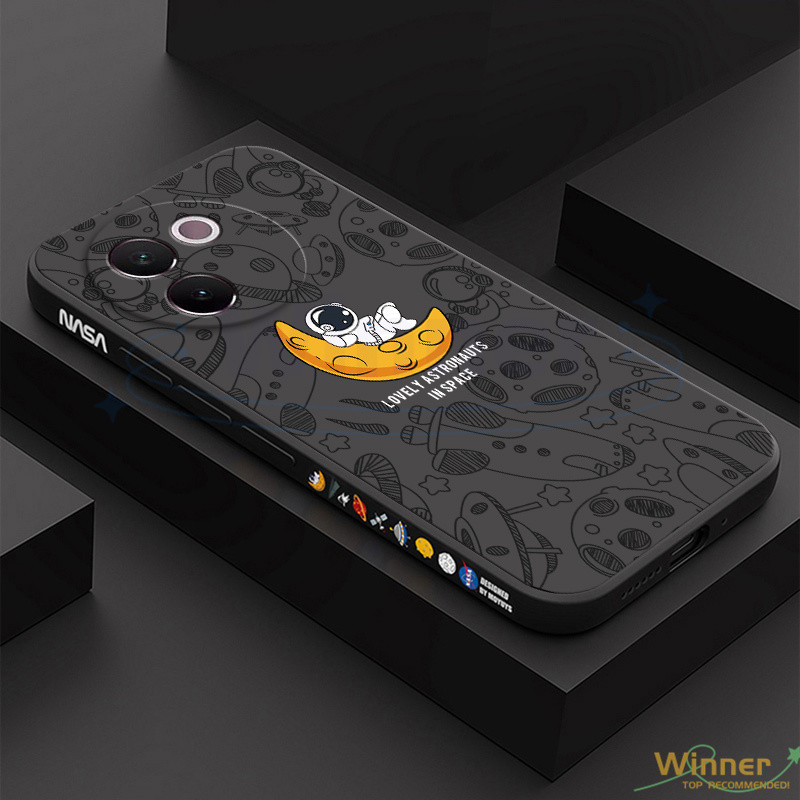 เคส Vivo V30E 5G V30 V30 PRO V29 V29 PRO V29E V27 V27E V27 PRO V25 V25 PRO V25E stronaut เคสโทรศัพท์ธีมอวกาศ TKR