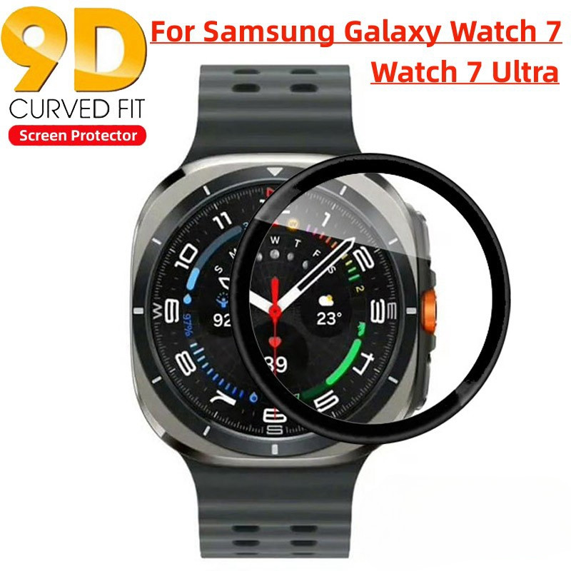 Samsung Watch7 WatchFE WatchUltra 7Ultra 3 ชิ้น 999D HD Black Edge ฟิล์มกระจกนิรภัยสําหรับ Samsung W