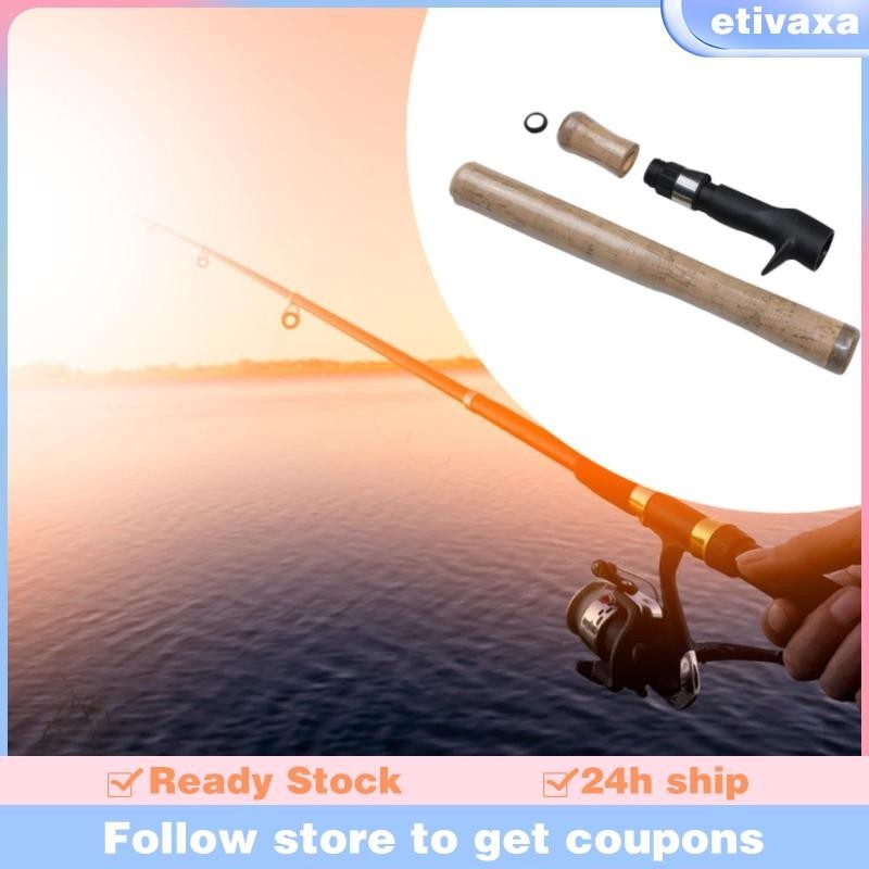 [Etivaxa] ด้ามจับคันเบ็ดด้ามจับไม้ก๊อก EVA ด้ามจับไม้ก๊อก ปลาคาร์พตกปลา DIY Rod Building - รูปที่ 2